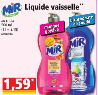 Norma Mir Liquide Vaisselle offre