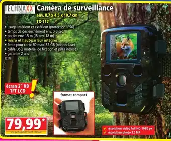 Norma Caméra de Surveillance offre