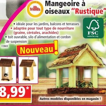 Norma Mangeoire à Oiseaux offre