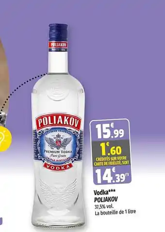 Coccimarket Vodka poliakov offre