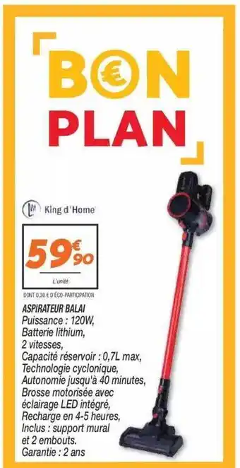 Netto Aspirateur balai offre