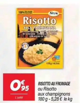 Netto Risotto au fromage offre