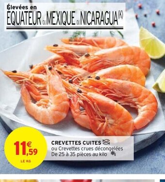 Intermarché Crevettes Cuites offre