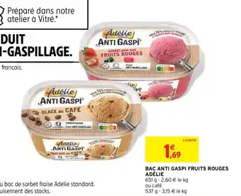 Intermarché Bac Anti Gaspi Fruits Rouges Adélie offre