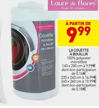 Stokomani Laure de flores la couette à bouillir offre