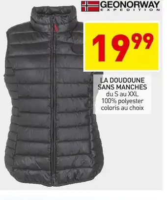 Stokomani Geonorway la doudoune sans manches offre