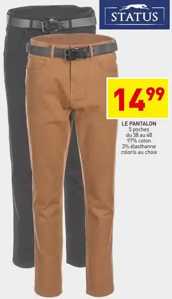 Stokomani Status le pantalon offre