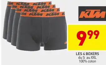 Stokomani Ktm les 4 boxers offre