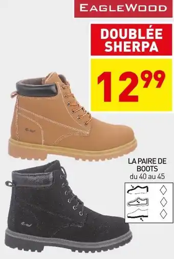 Stokomani Eaglewood la paire de boots offre
