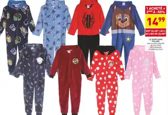 Stokomani Le surpyjama polaire offre
