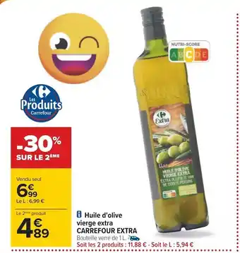 Carrefour Carrefour extra huile d'olive vierge extra offre