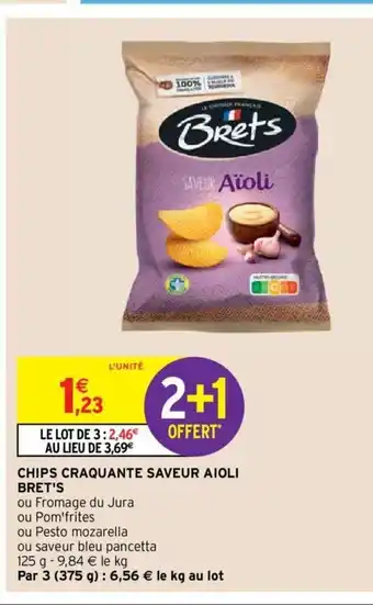 Chips Craquante Saveur Aioli Brets