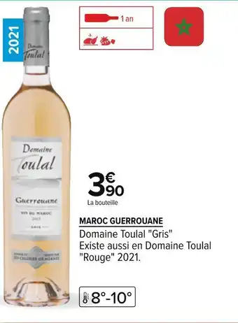 Domaine toulal maroc guerrouane 2021