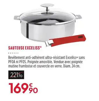 Culinarion Cristel sauteuse exceliss offre