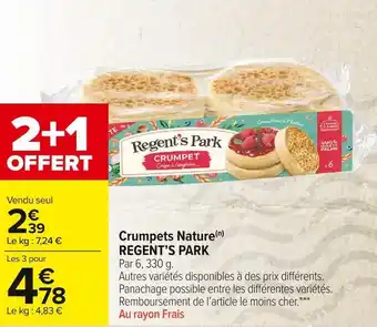 Regentâs park crumpets nature