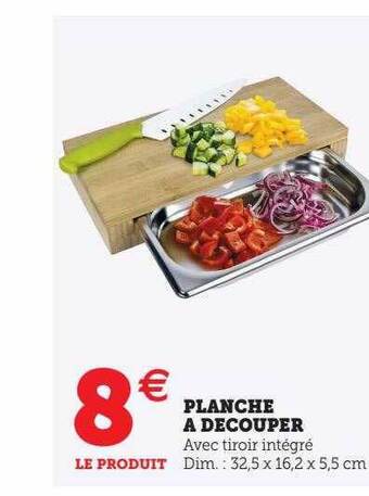 Hyper U Planche à découper offre