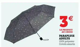 Parapluie adulte