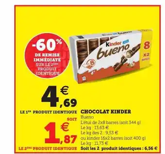 Chocolat kinder