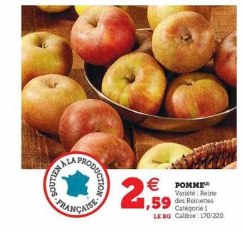 Hyper U Pomme offre
