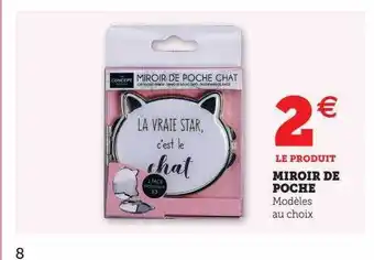 Hyper U Miroir de poche offre
