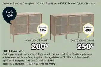 JYSK Buffet saltvig offre