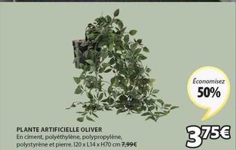 JYSK Plante artificielle oliver offre