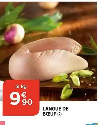 Maximarché Langue de boeuf offre