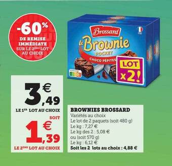 Super U Brownies brossard offre