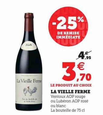 Super U La vieille ferme offre