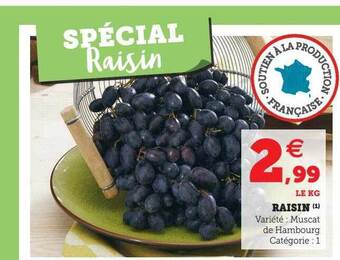 Super U Raisin offre