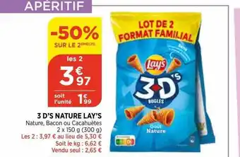 Bi1 3d's nature lay's offre