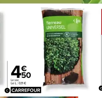 Carrefour Market Terreau Universel CARREFOUR offre