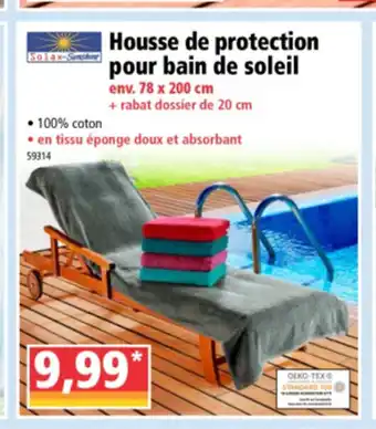 Norma Housse de protection pour bain soleil offre