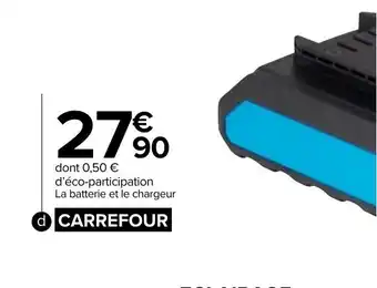 Carrefour Market Meuleuse 20V Sans Batterie Carrefour offre