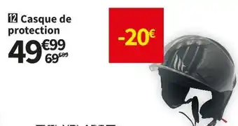 Conforama Casque de protection mt helmet jet street offre