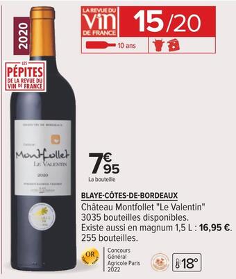 Château montfollet blaye-côtes-de-bordeaux