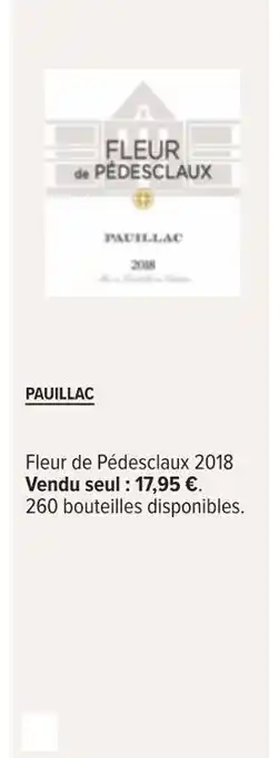 Carrefour Fleur de pédesclaux pauillac offre