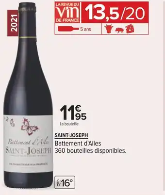 Carrefour Battement d'ailes saint-joseph 2021 offre