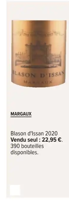 Carrefour Blason d'issan margaux offre