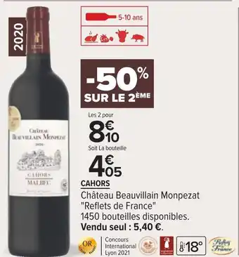 Carrefour Château beauvillain monpezat cahors 2020 offre