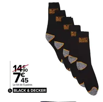 Carrefour Market Black & Decker offre