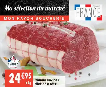 Migros Viande bovine : filet***à rôtir offre