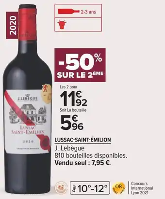 Lussac-saint-émilion 2020