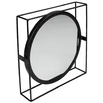 Gifi Miroir rotatif en métal noir collection urban offre