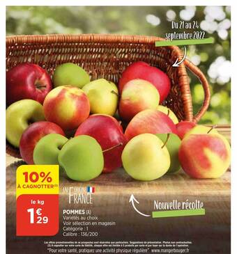 Bi1 Pommes offre