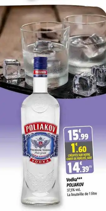 Coccinelle Express Vodka poliakov offre