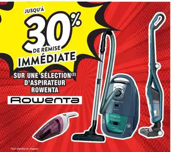 Migros Aspirateur rowenta offre