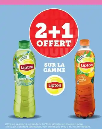 U Express La gamme lipton offre