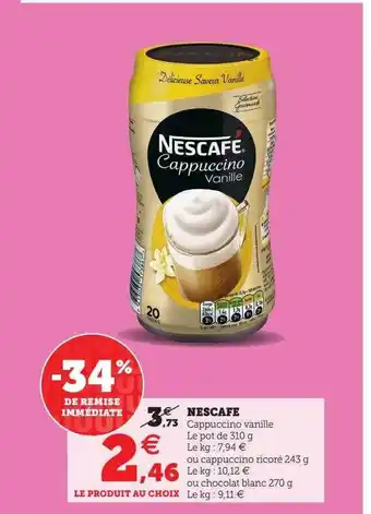 U Express Nescafé offre