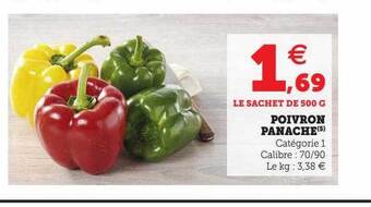 U Express Poivron panaché offre
